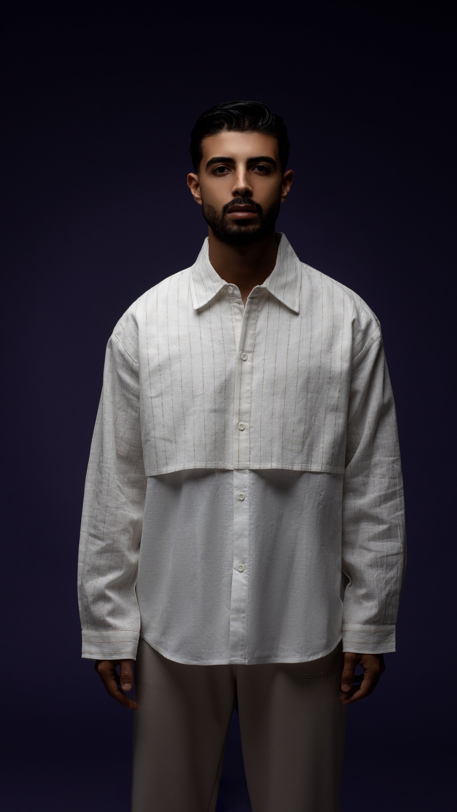 Linen Long Sleeve Shirt - صورة 1