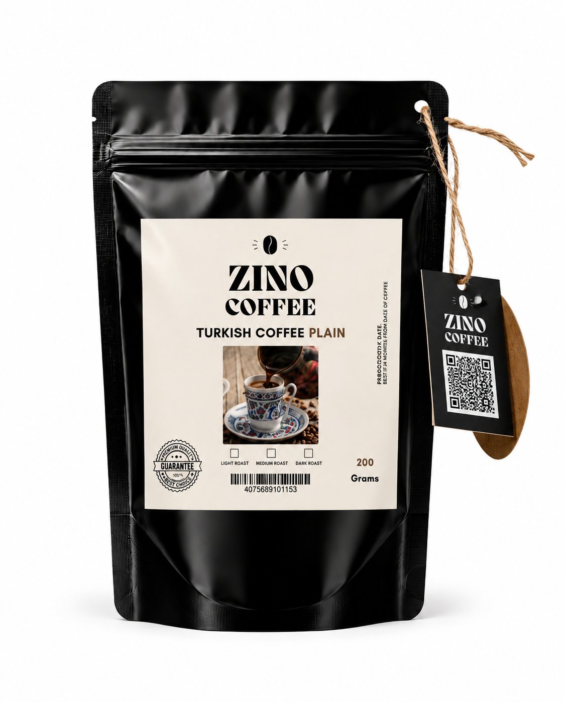 Turkish Coffee Plain 200 grams - Image 1