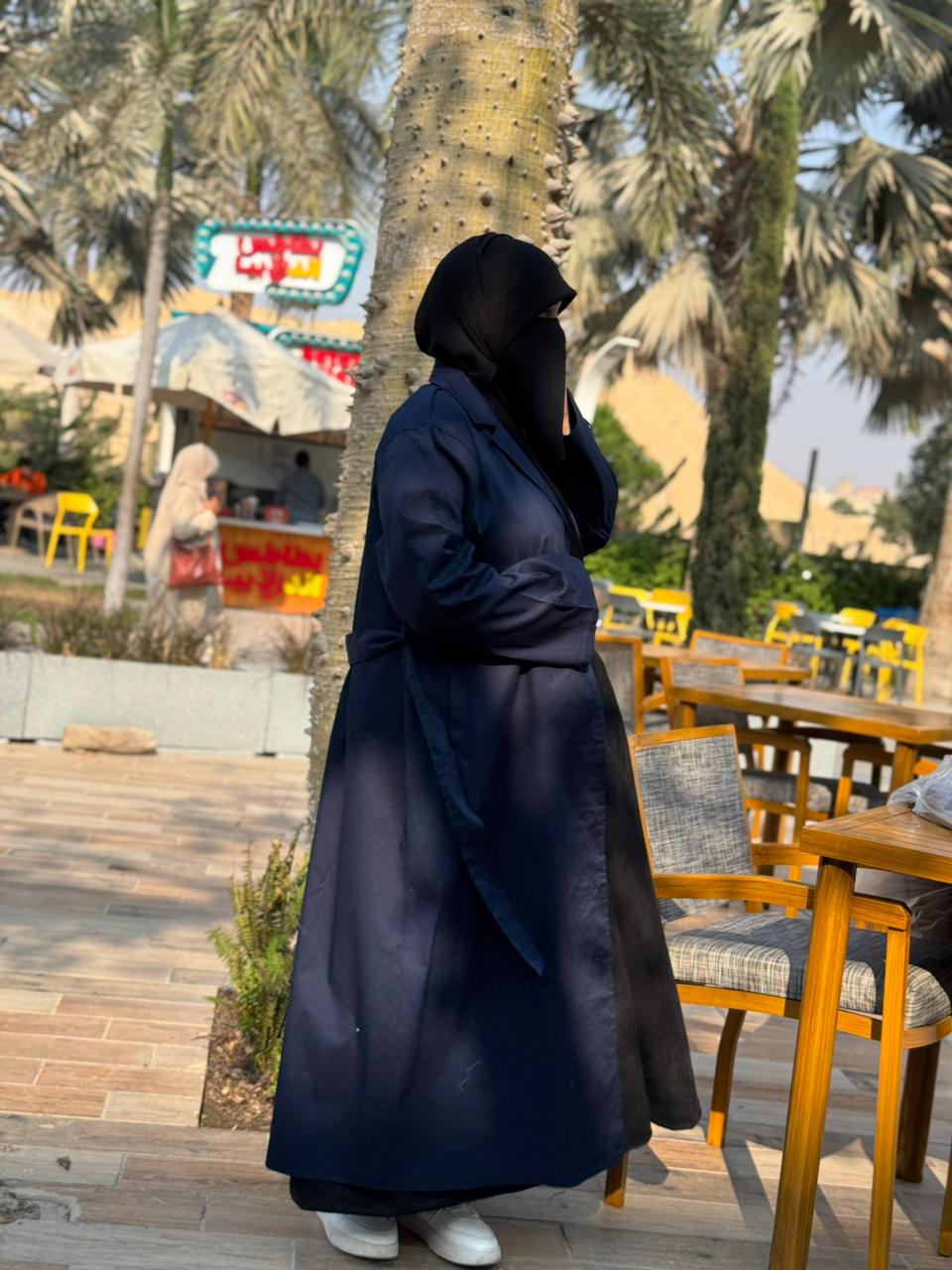 Cotton gabardine coat - Image 5