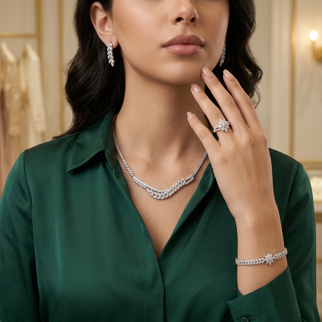 طقم زركون Z0016 - صورة 2