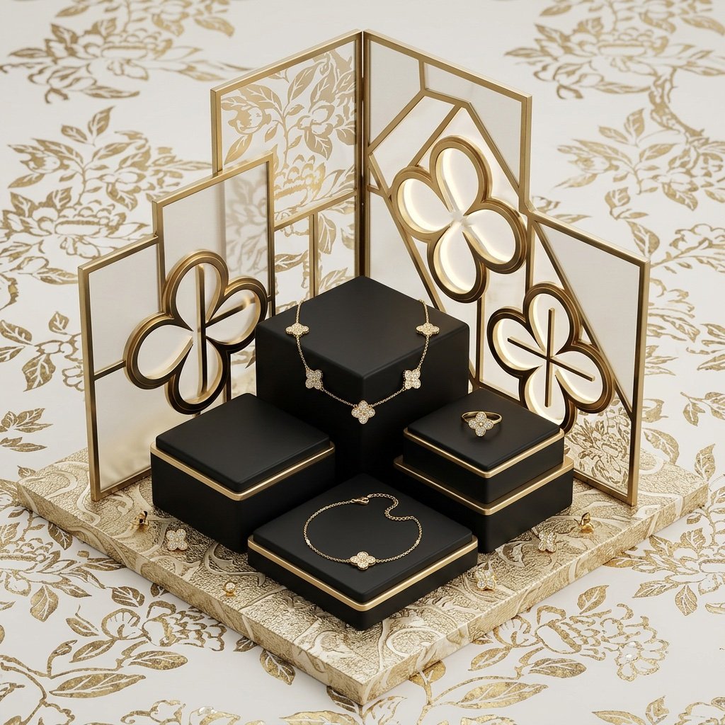 طقم 3 قطع ذهبي TS004 - صورة 1