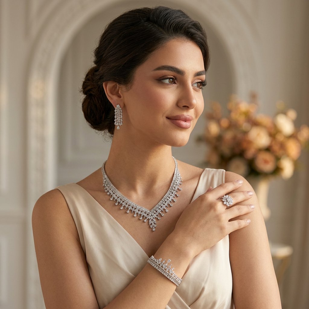 طقم زركون Z0001 - صورة 2