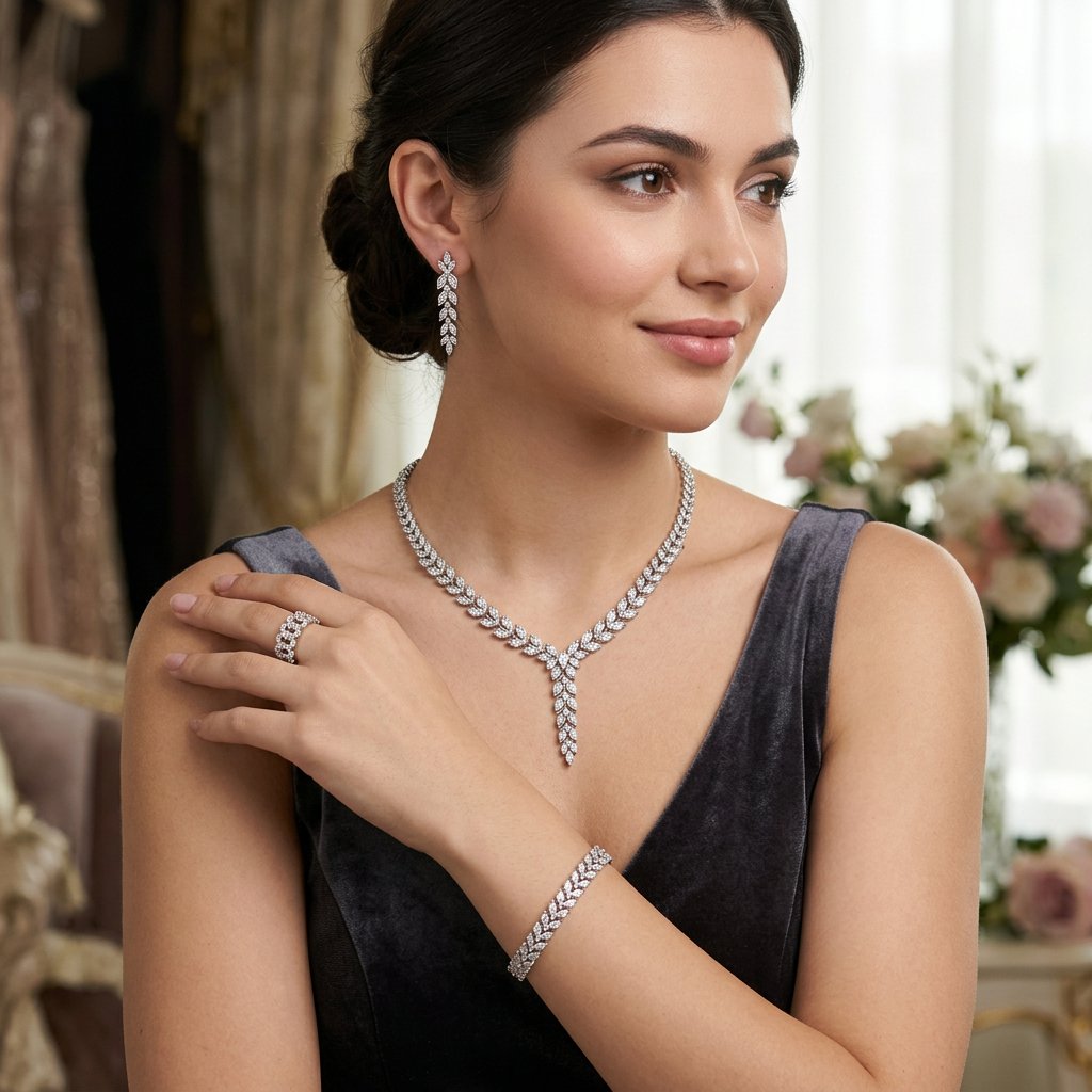 طقم زركون Z0020 - صورة 2