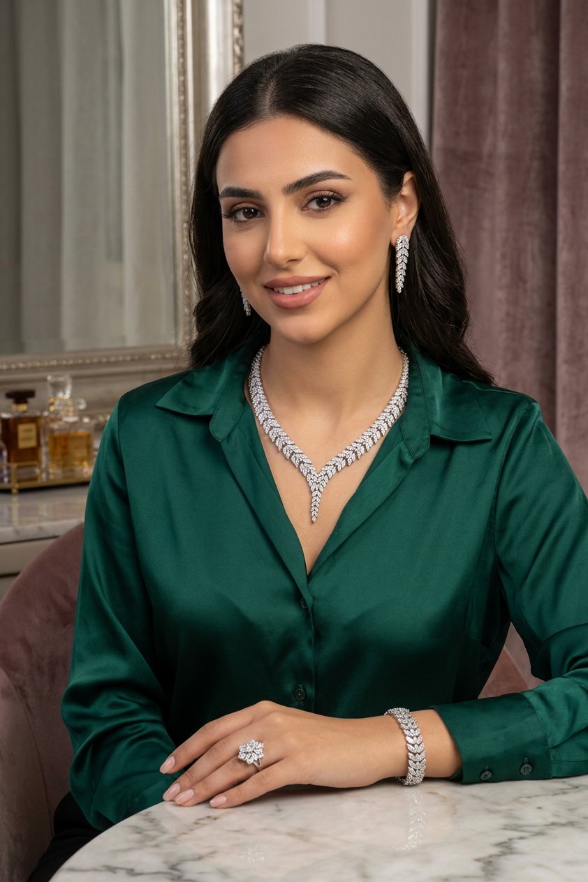 طقم زركون Z0002 - صورة 2