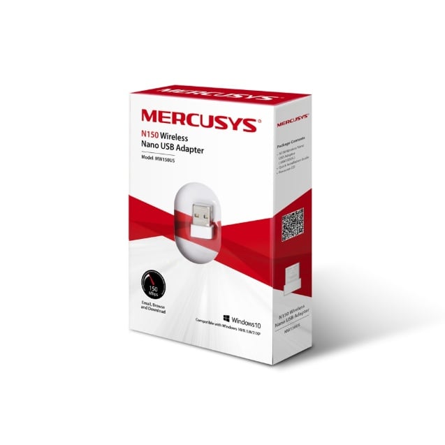 محول واي فاي USB نانو بسرعة |  MERCUSYS MW150US WIFI Adapter - صورة 1