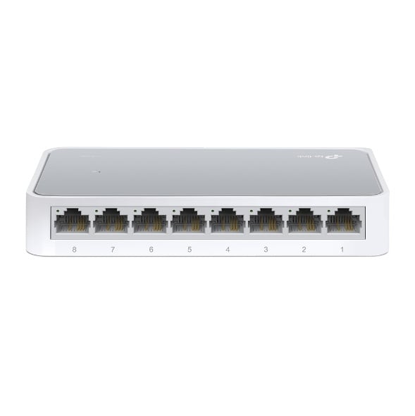 سويتش شبكات 8 منافذ بسرعة  | TP-LINK TL-SF1008D 8-PORT - صورة 1