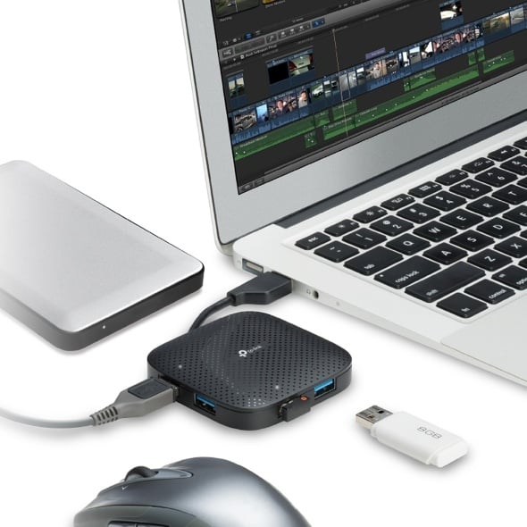 موزع USB 3.0 محمول بـ 4 منافذ | TP-Link UH400 - صورة 3