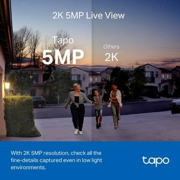 كاميرا جرس باب ذكية | Tapo D230S1 - صورة 2