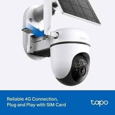 كاميرا ذكية بالطاقة الشمسية (4G) | Tapo C615G Solar-Powered Camera - صورة 3
