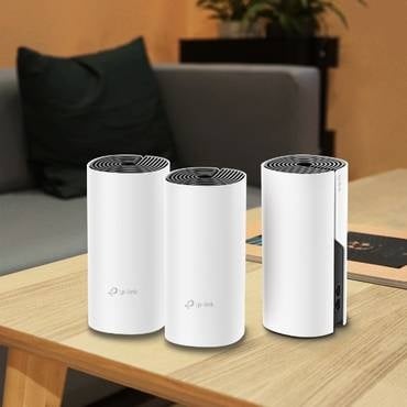 نظام واي فاي Mesh ذكي لتغطية المنزل بالكامل 3 أجهزة | TP-Link Deco M4 (3-Pack) AC1200 - صورة 2