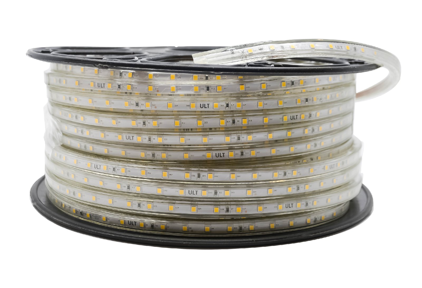شريط ليد 50 متر - SMD2835-72P - تأثير قوس قزح رائع بتقنية ار جي بي متعدد الألوان، إضاءة ملونة للديكور، غير قابل للتعتيم - صورة 1