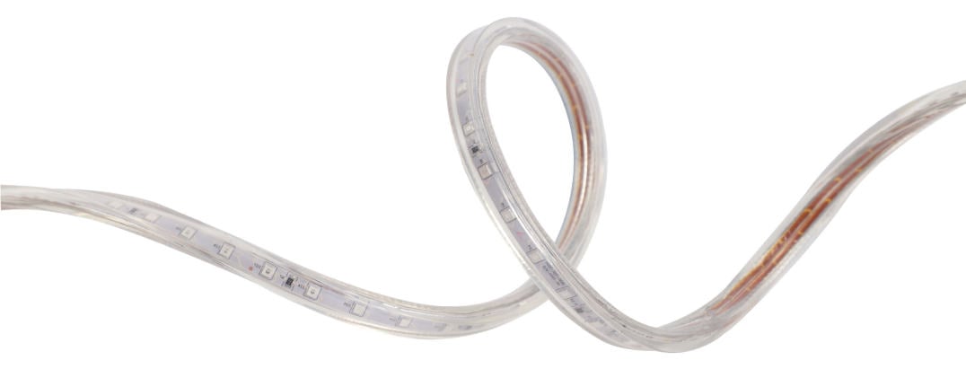 شريط ليد 50 متر - SMD2835-72P - تأثير قوس قزح رائع بتقنية ار جي بي متعدد الألوان، إضاءة ملونة للديكور، غير قابل للتعتيم - صورة 2