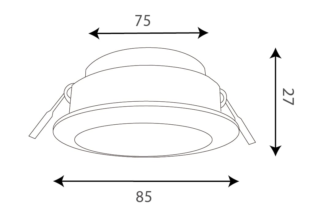 Darah QH-WW2006 LED Spotlight Frame - Illuminate Your Space Effortlessly - Image 4