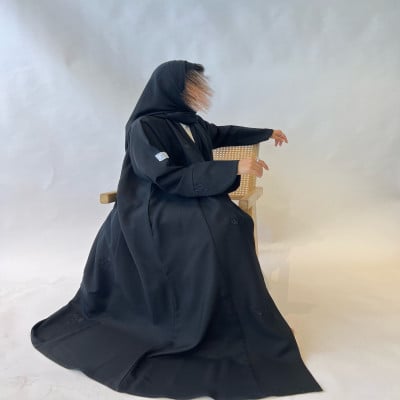 عباية بلاك فلاورز - صورة 1