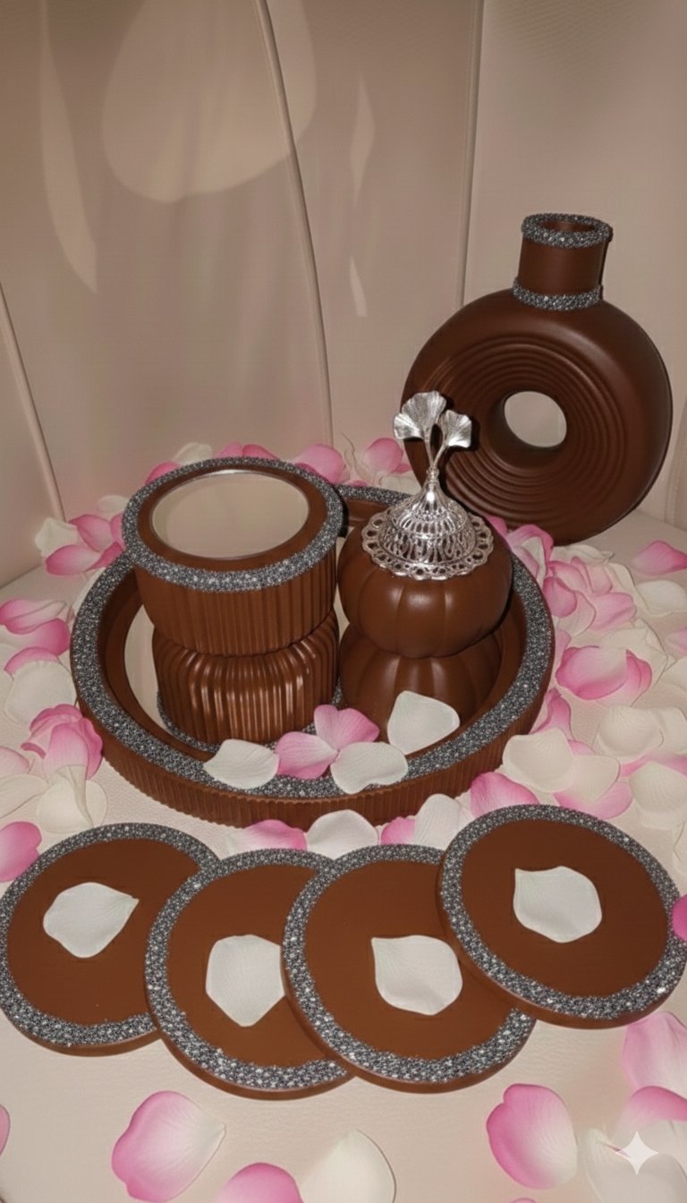 طقم ديكور خرساني 