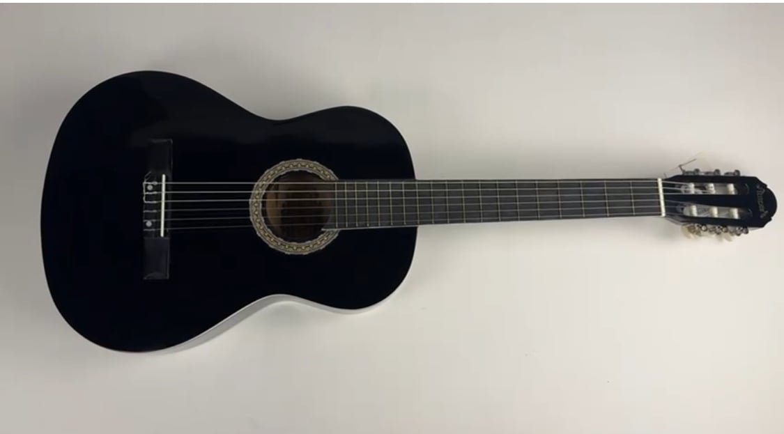 Classical Chinese Guitar Black Made By / Fitness - Image 2