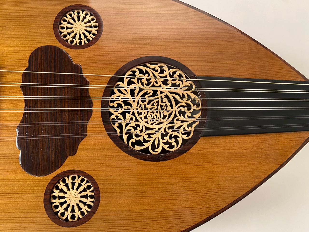 Iraqi Walnut Oud Made by Faris Fouad Jihad - Image 6