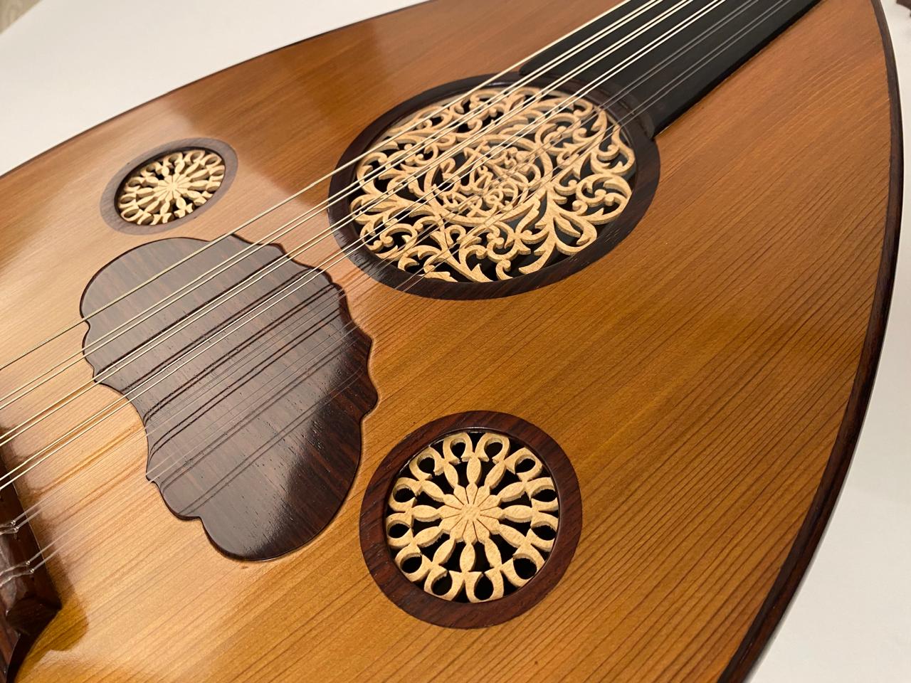 Iraqi Walnut Oud Made by Faris Fouad Jihad - Image 9