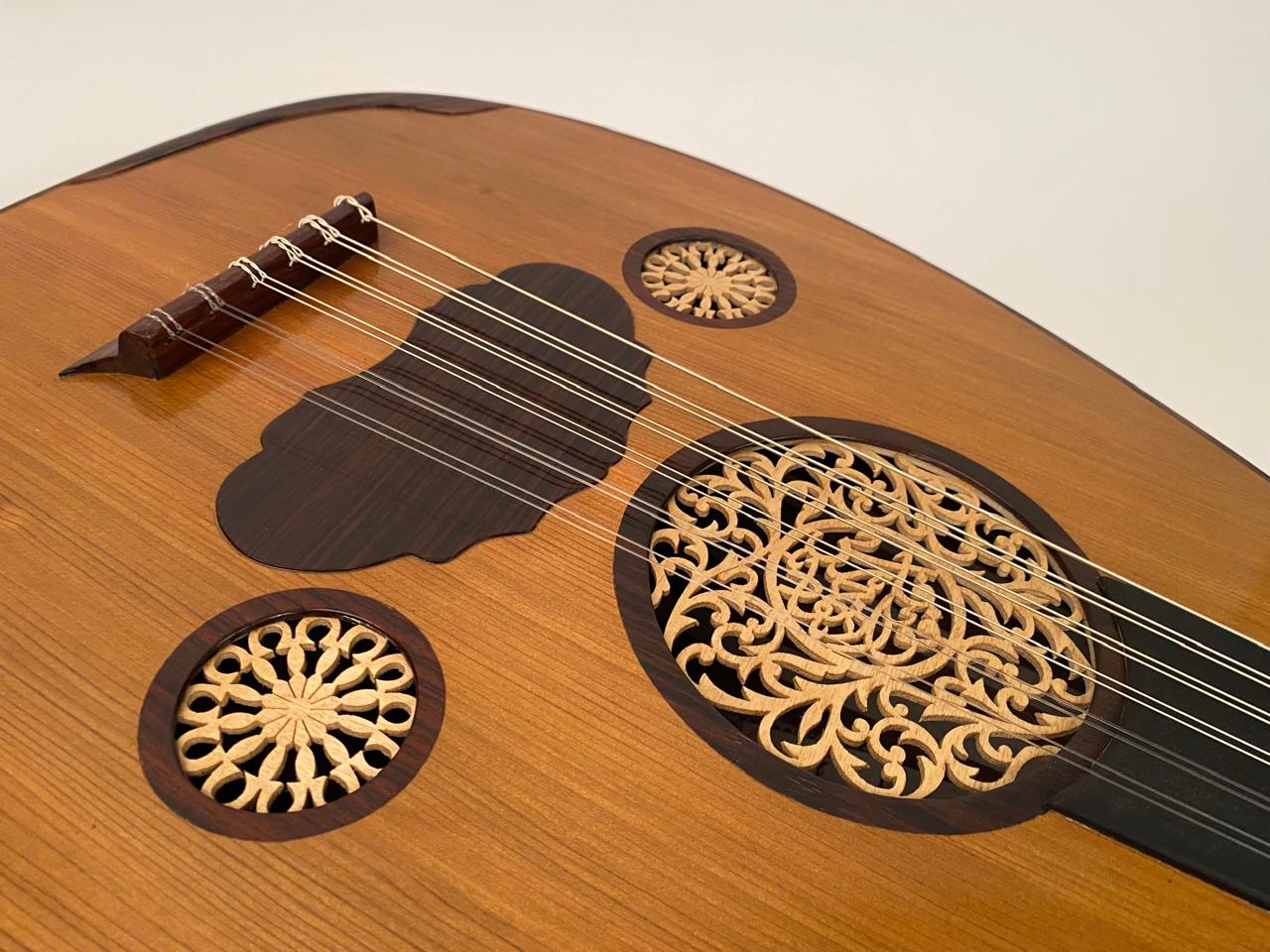 Iraqi Walnut Oud Made by Faris Fouad Jihad - Image 22