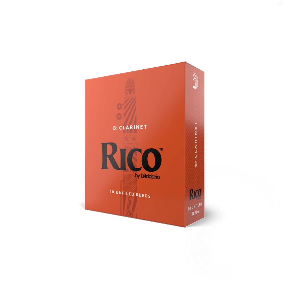 Rico by D'Addario Bb Clarinet Reeds, Strength 1.5 - Image 1