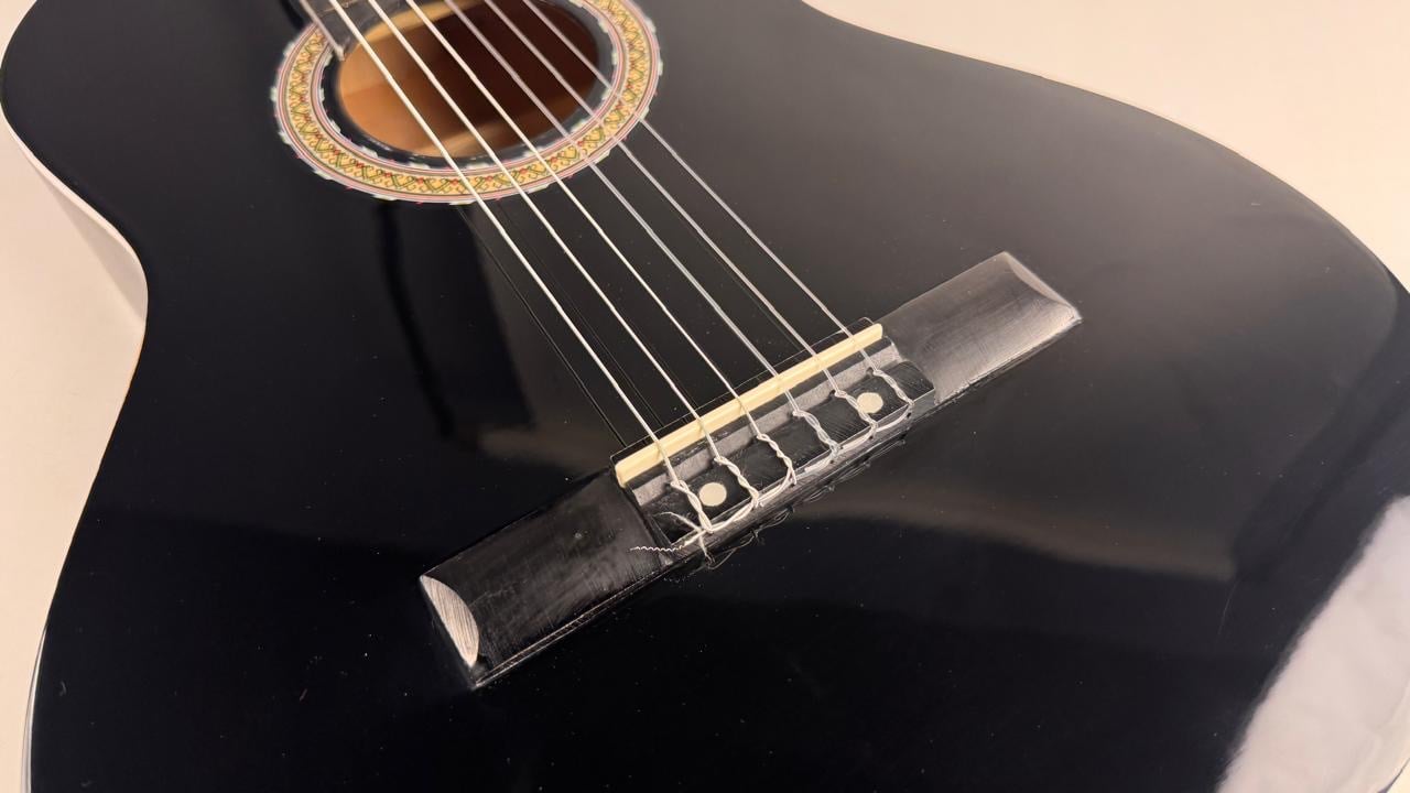 Classical Chinese Guitar Black Made By / Fitness - Image 17