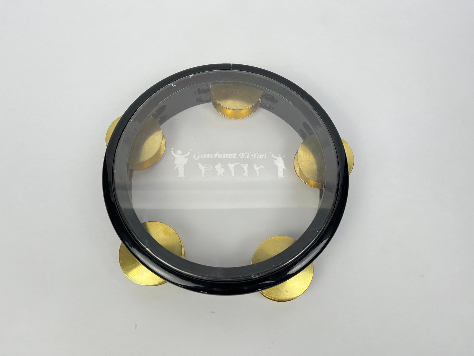 Premium Egyptian Aluminum Black Tambourine  / Gawhert Elfan - Image 4
