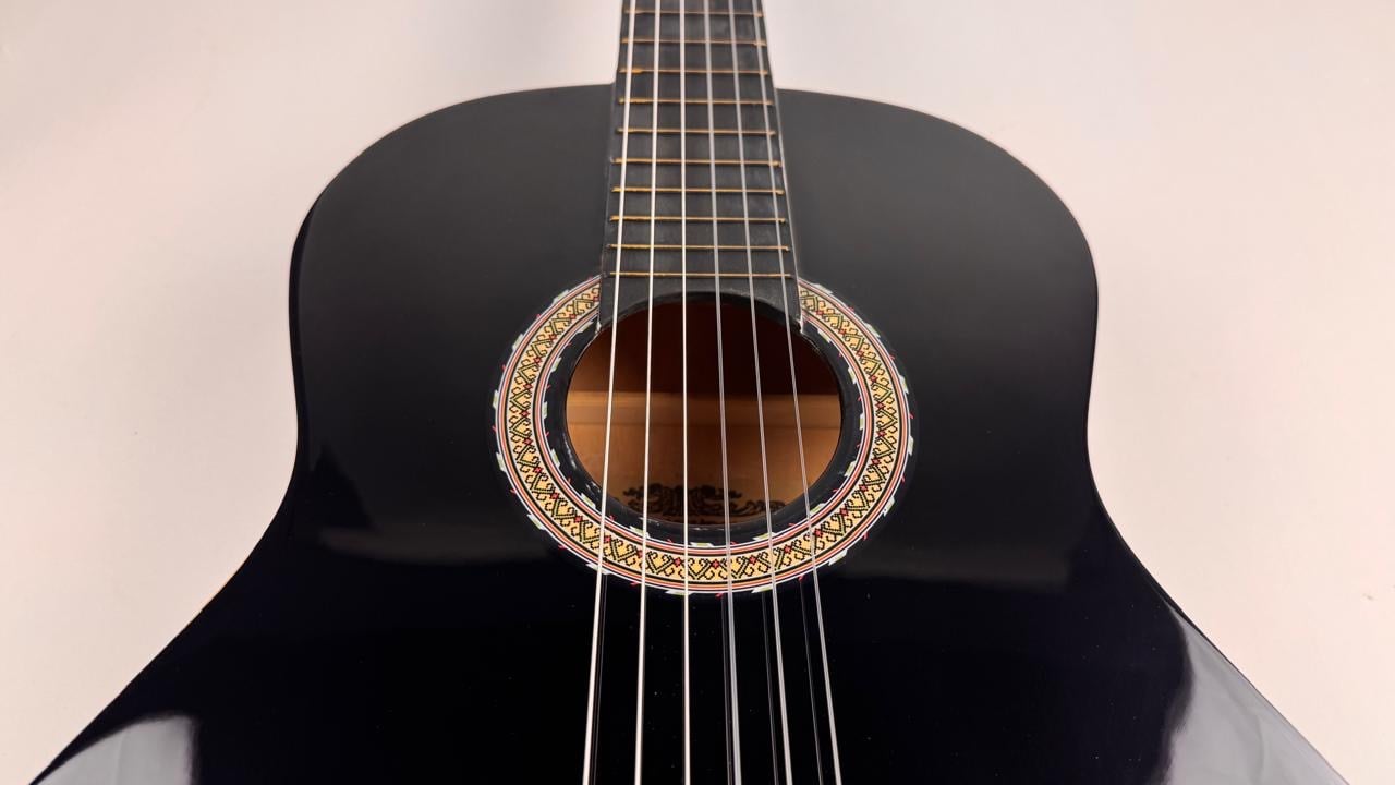 Classical Chinese Guitar Black Made By / Fitness - Image 15