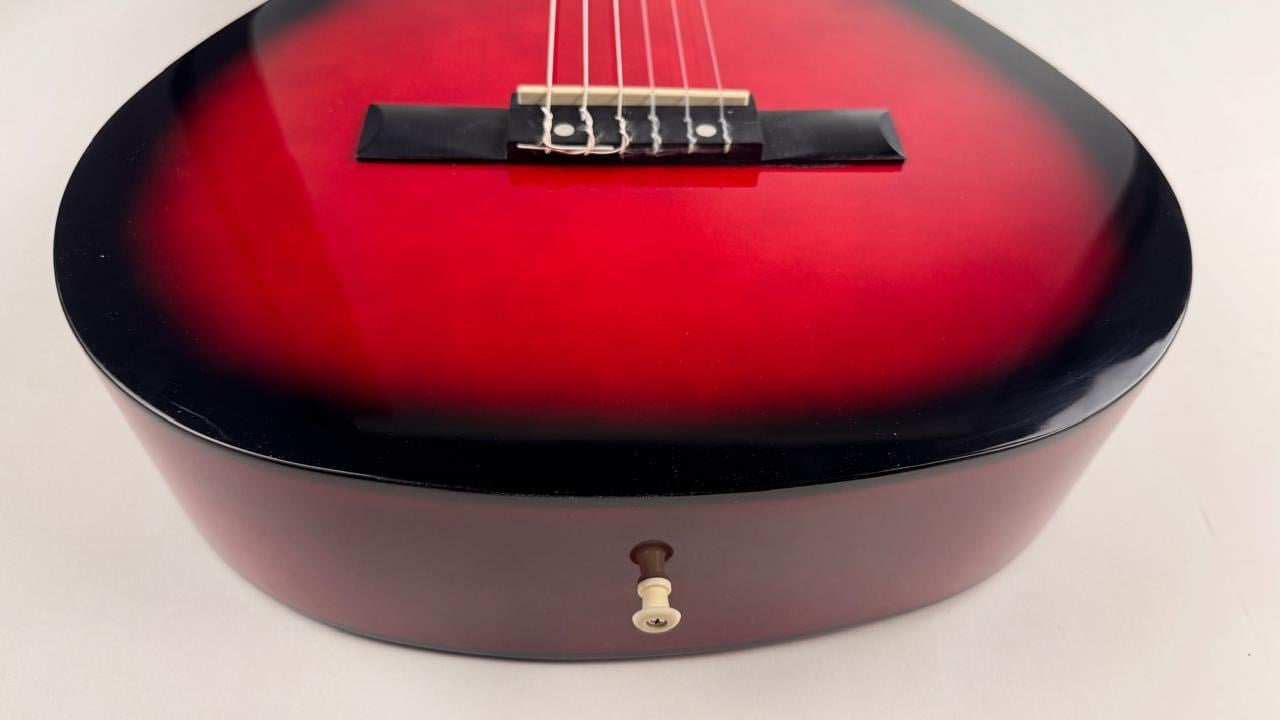 Classical Chinese Guitar Red Made By / Fitness - Image 14