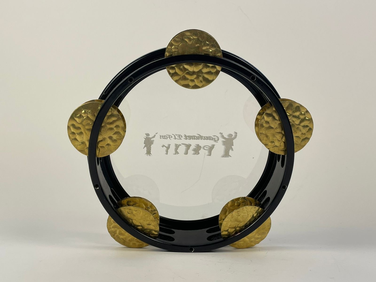 Premium Egyptian Aluminum Black Tambourine / Gawhert Elfan - Image 5