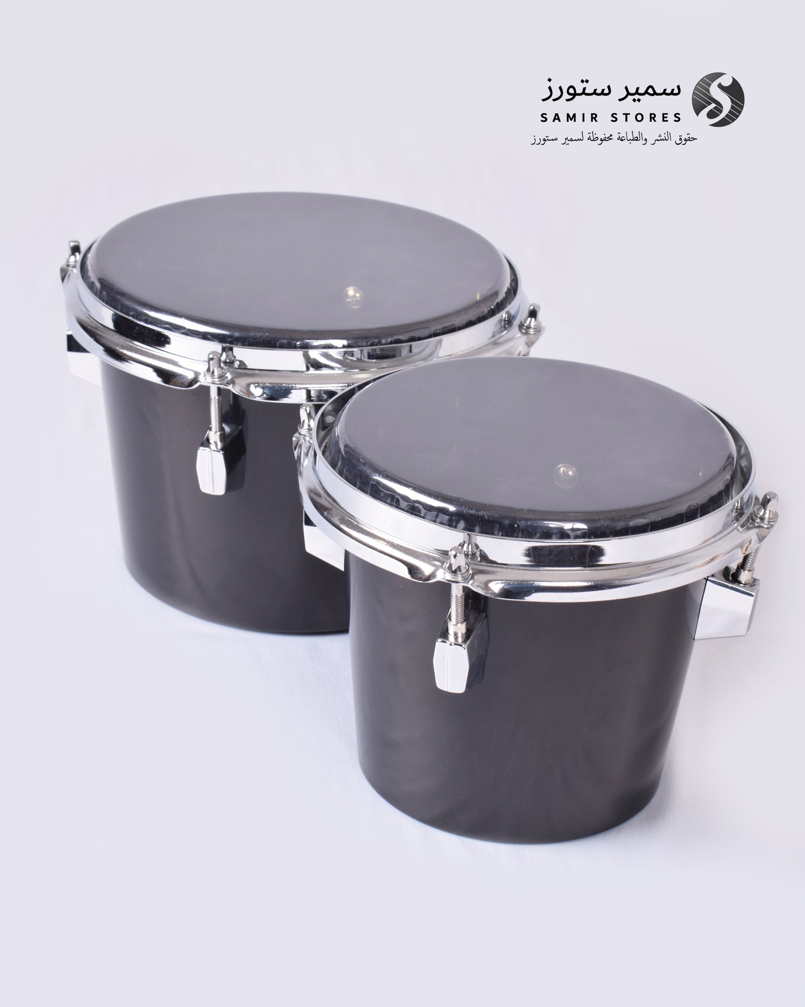 Bongo Plastic Head Made in Taiwan / Black - Image 1