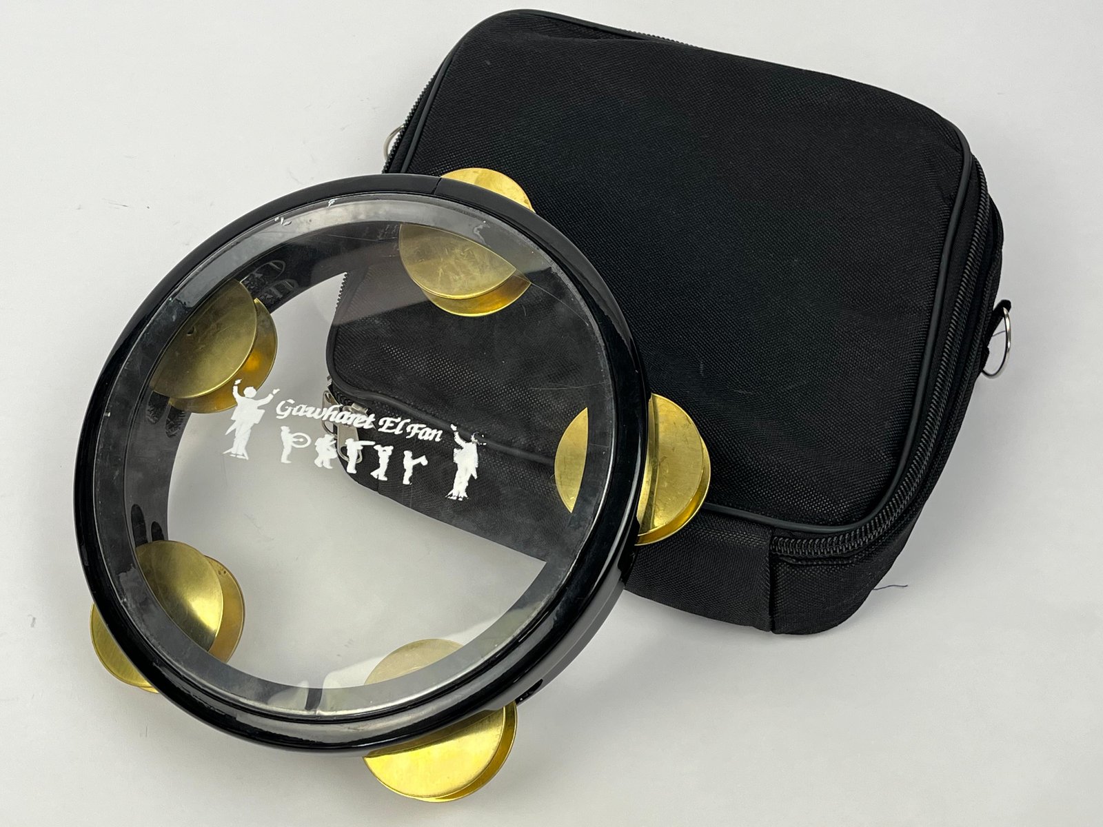 Premium Egyptian Aluminum Black Tambourine  / Gawhert Elfan - Image 16