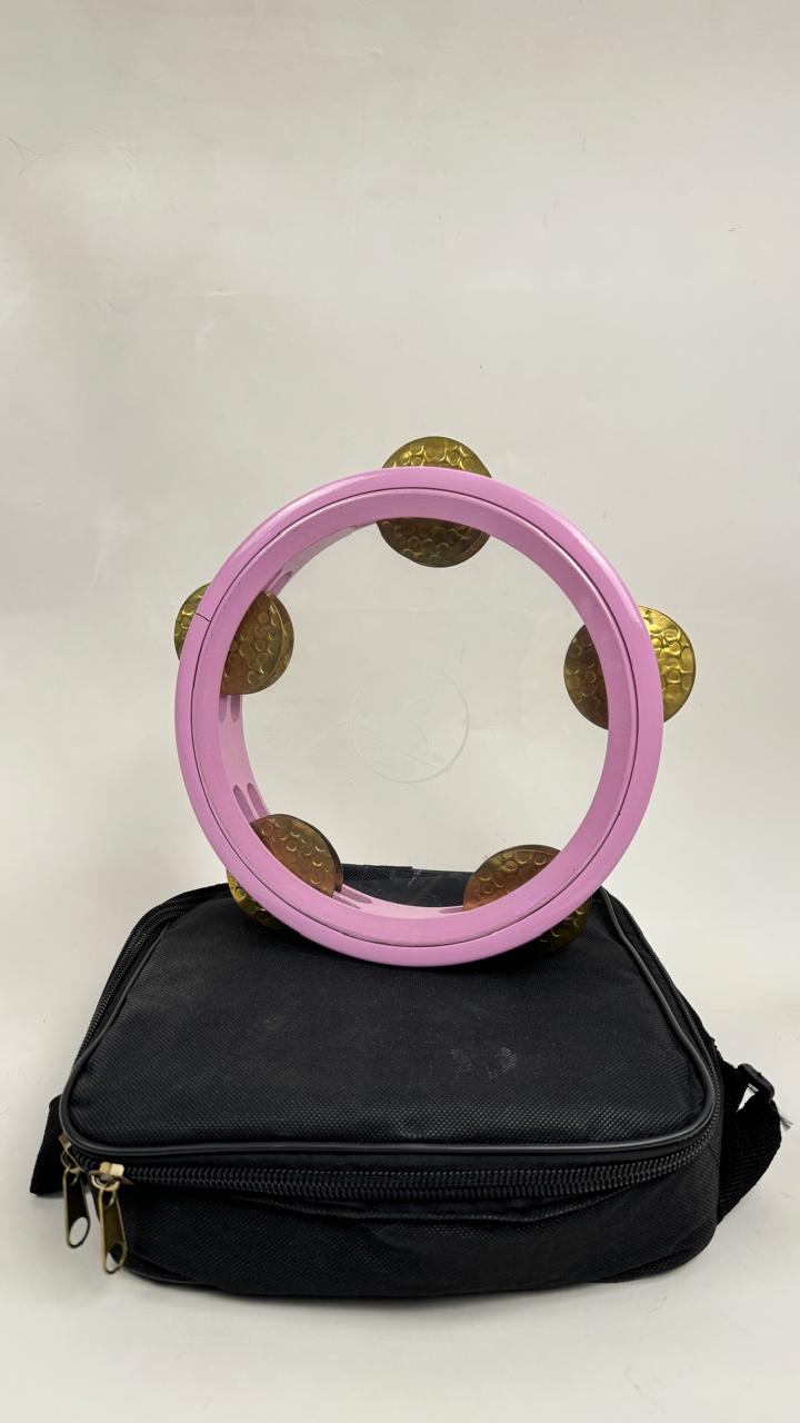 Premium Egyptian Aluminum Pink Tambourine / Gawhert Elfan - Image 7