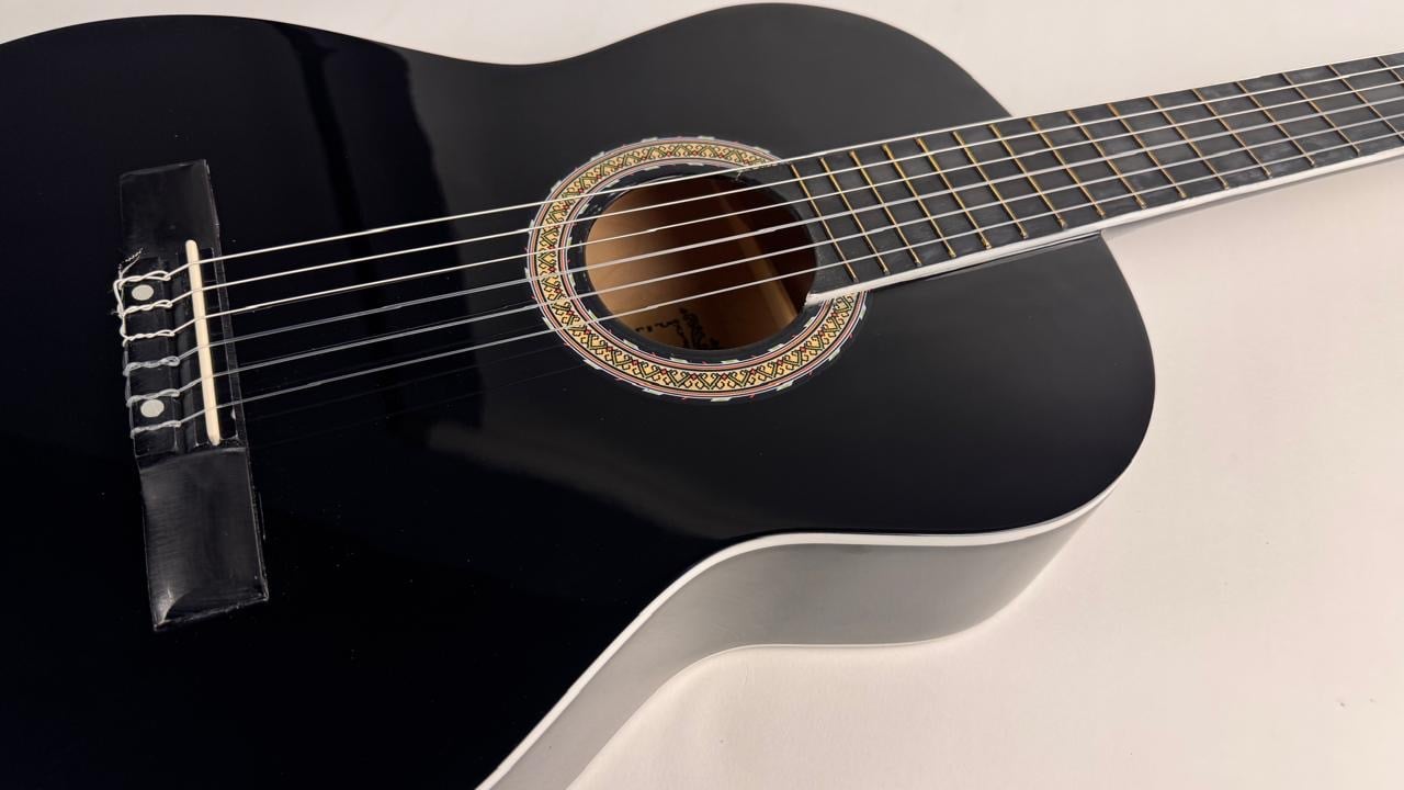 Classical Chinese Guitar Black Made By / Fitness - Image 5