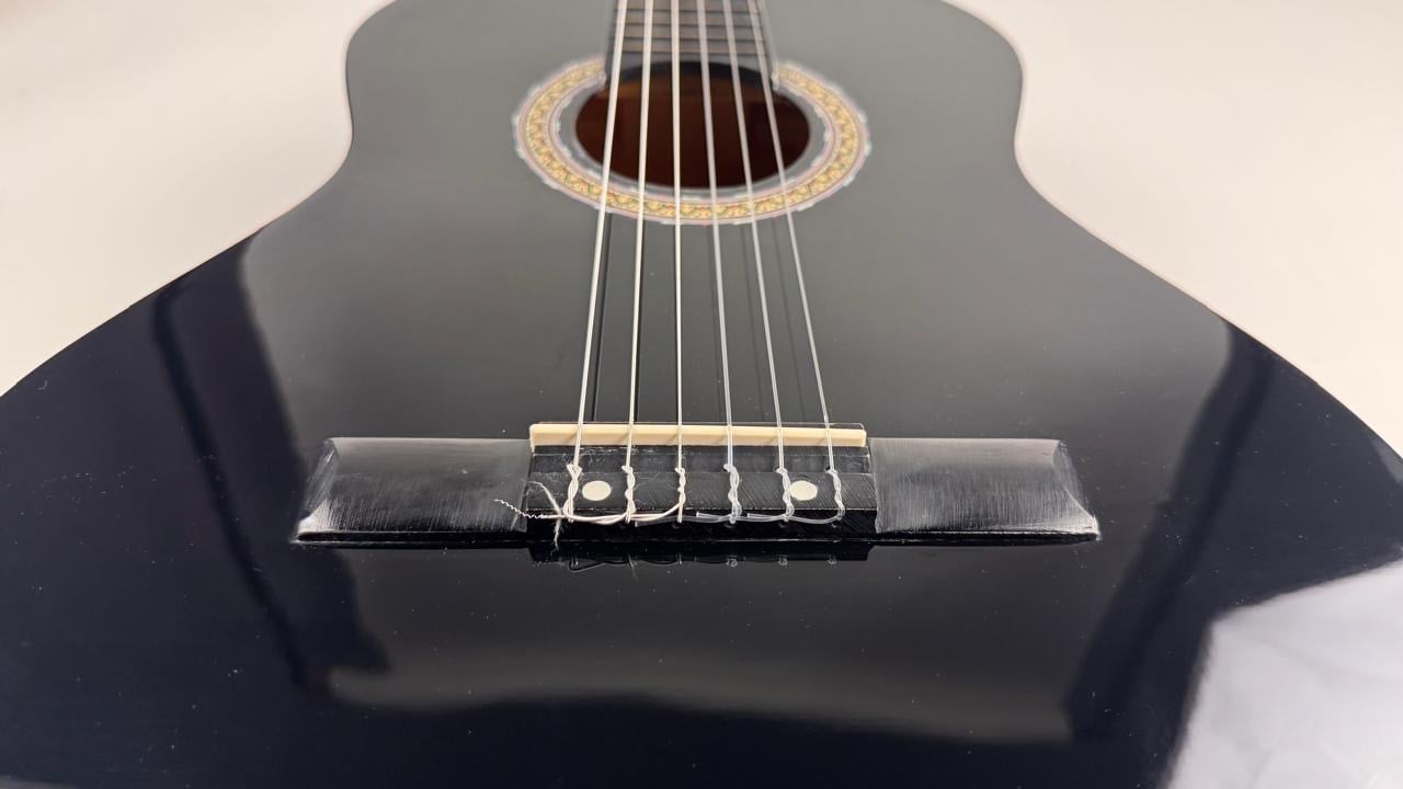 Classical Chinese Guitar Black Made By / Fitness - Image 16