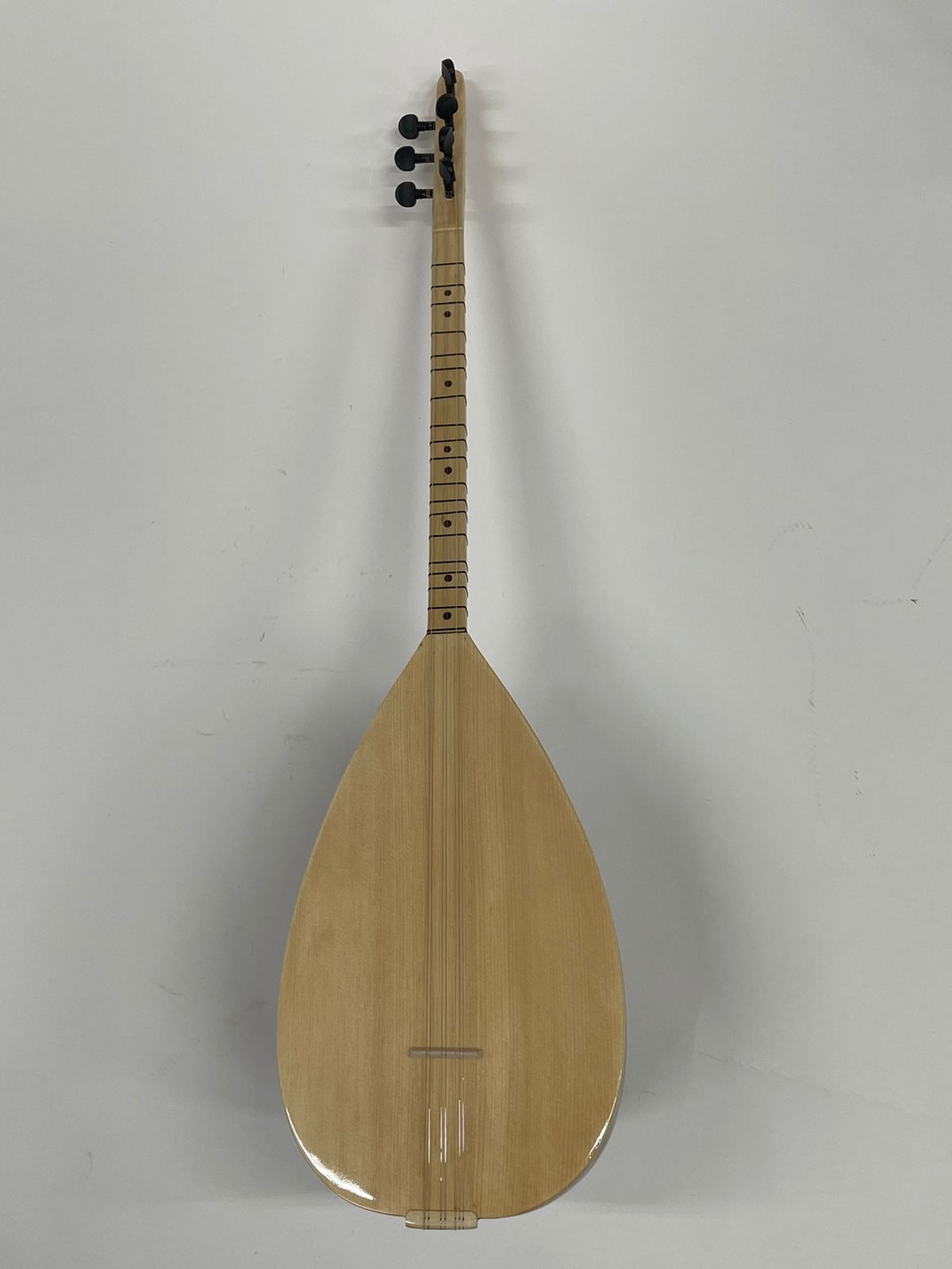Turkish Short Neck Baglama /  Mahogany  - Image 1