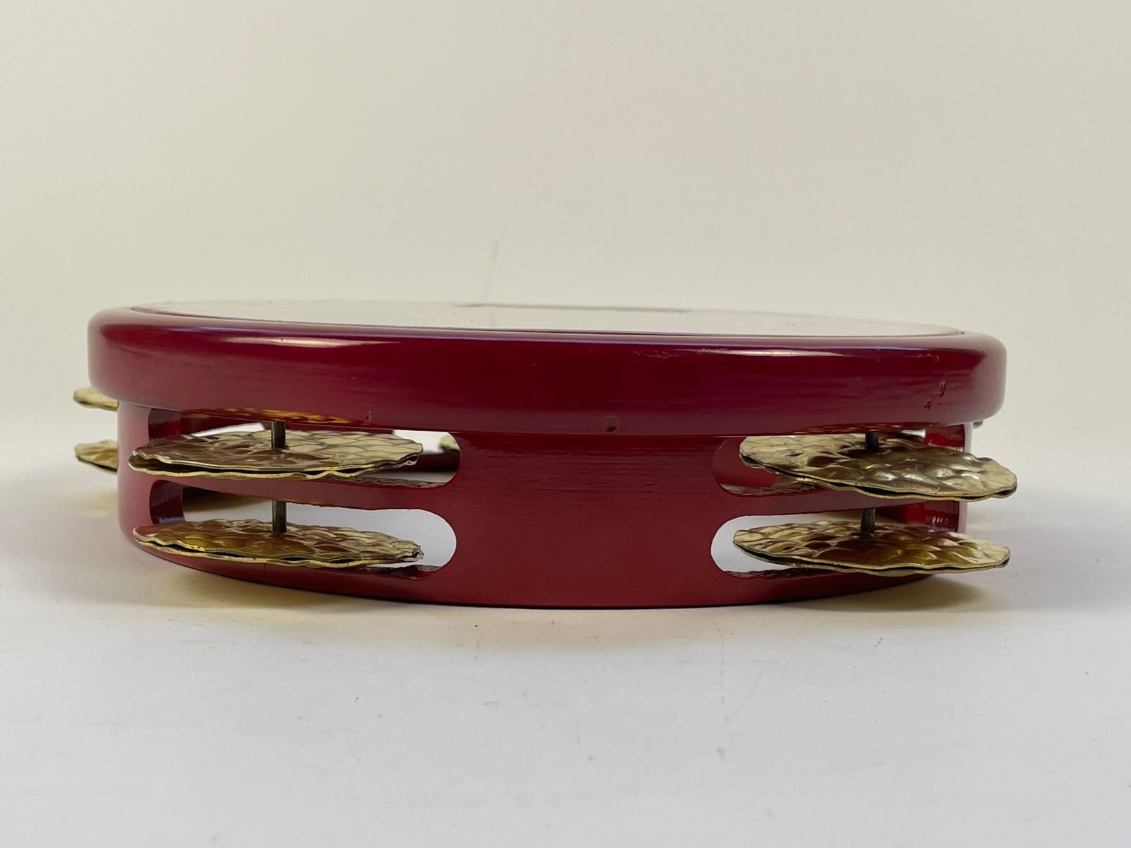 Premium Taiwan Aluminum Red Tambourine / Power Beat - Image 7
