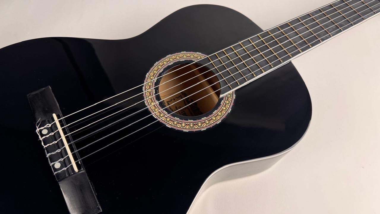 Classical Chinese Guitar Black Made By / Fitness - Image 6