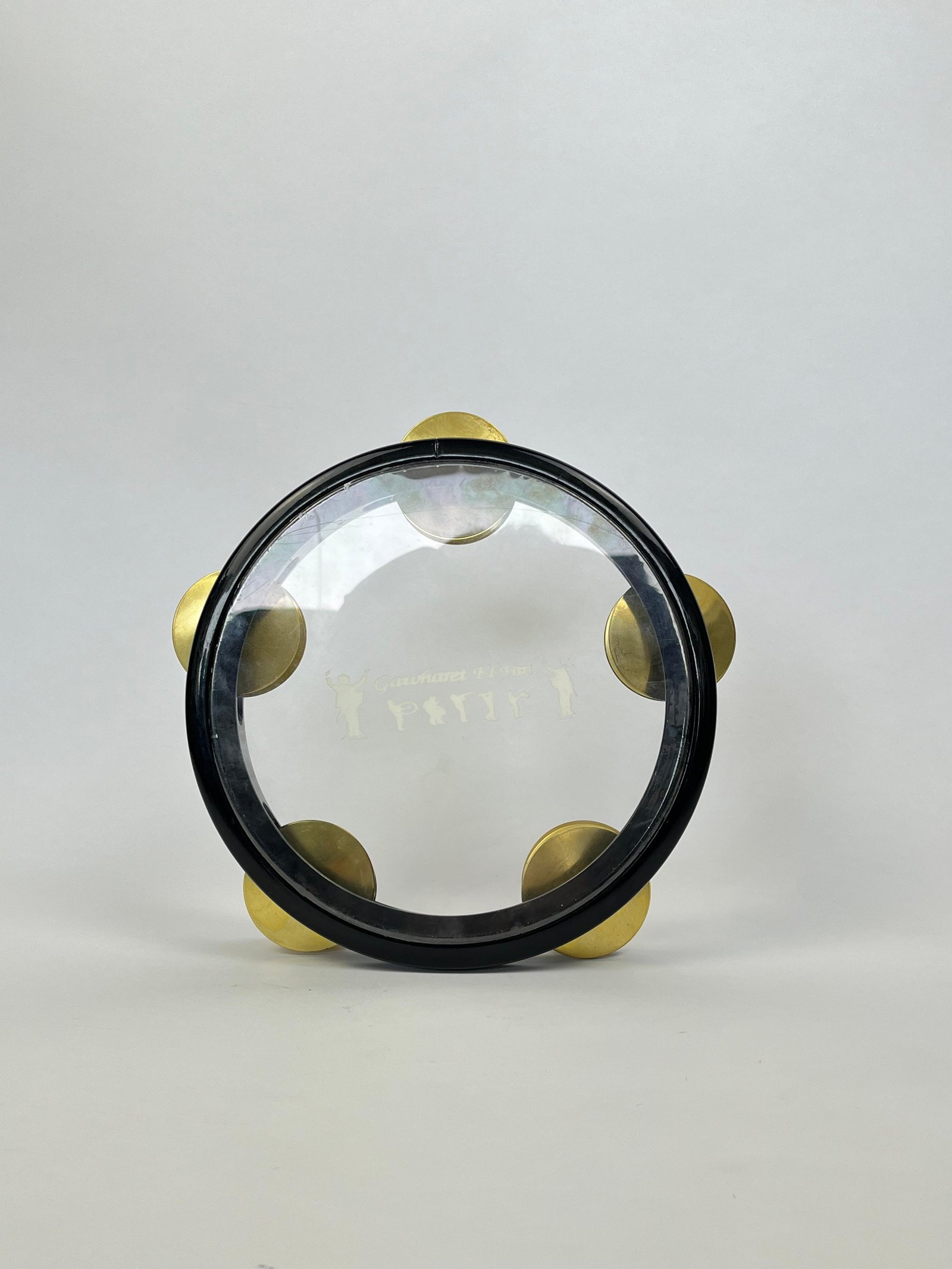 Premium Egyptian Aluminum Black Tambourine  / Gawhert Elfan - Image 1