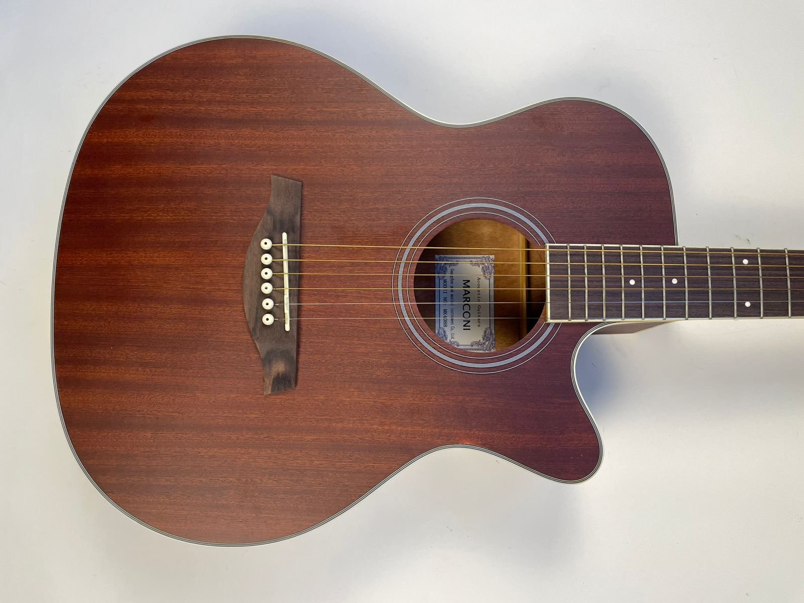 Acoustic Guitar Made by MARCONI - Image 4