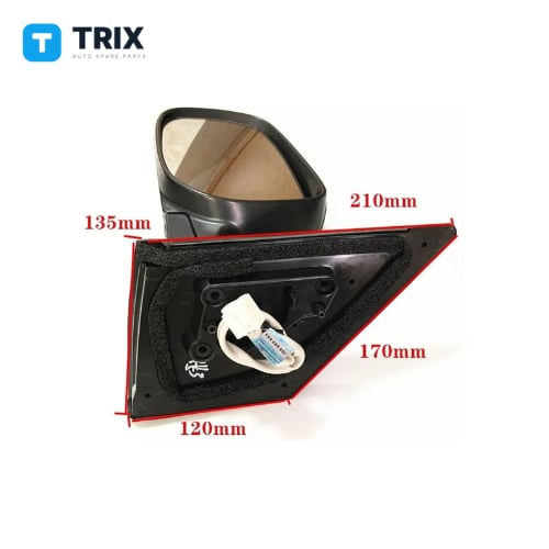 Corolla Right Door Mirror 2008-2013 | Taiwanese Made - Image 4