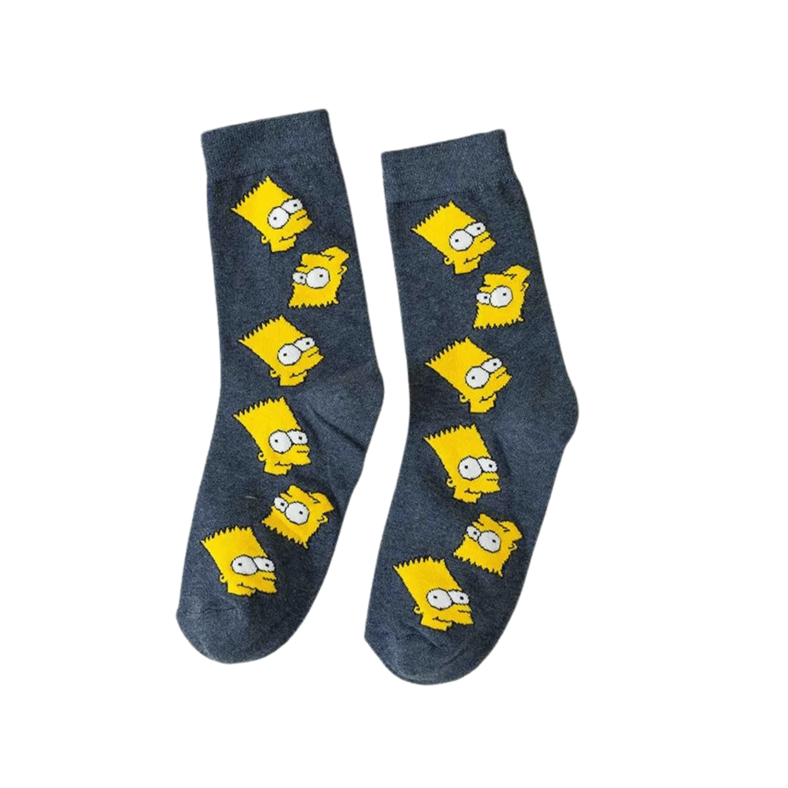 Gray Simpsons Socks - Image 1