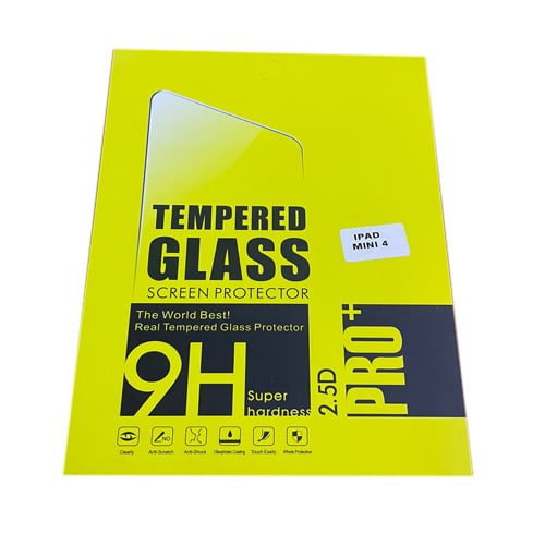 Tempered Glass Screen Protector 2.5D Ipad Mini 4 No.546E - Image 1