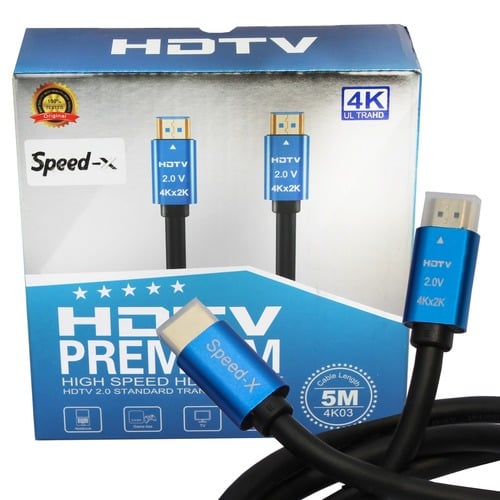 HDTV Premium High Speed HDTV Cable 5M No.1296E - Image 1