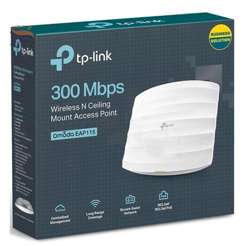 TP-Link EAP115 300Mbps Wireless N Ceiling Mount Access Point No.888E - Image 1