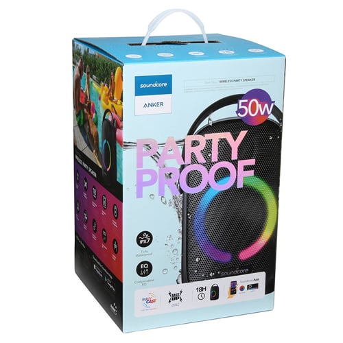 Anker SoundCore Rave Neo 50W Bluetooth Speaker No.707E - Image 1