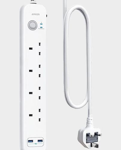 ANKER POWER EXTEND USB 4 STRIP 6-IN-1 USB POWER STRIP 2M No.1250E - Image 1
