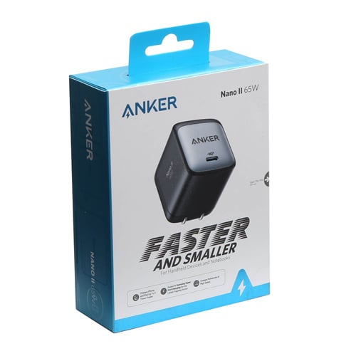 Anker Nano II 65 Watt USB Type-C Wall Charger No.723E - Image 1