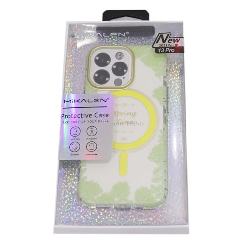 Iphone 13 Pro Protective Case Green Color No.742E - Image 1