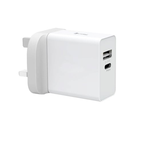 USB-C/USB 2 -2.4A  300 W شاحن نيورك المزدوج رقم1372E - صورة 2