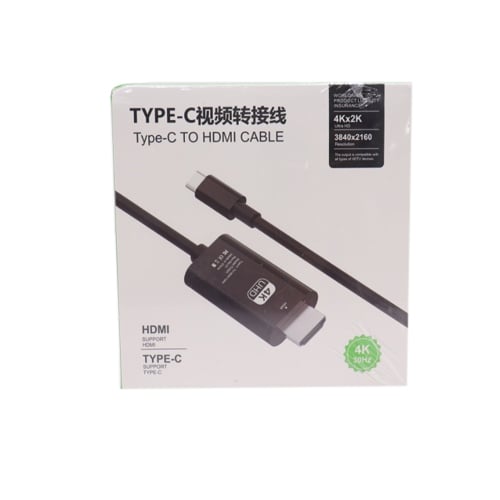 Type-C TO HDMI Cable  4k 30HZ No.614E - Image 1